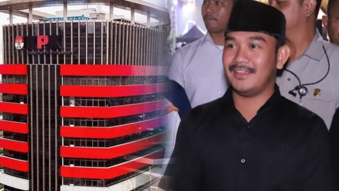 Ilustrasi KPK & Potret Bupati Bekasi, Ade Kuswara Kunang