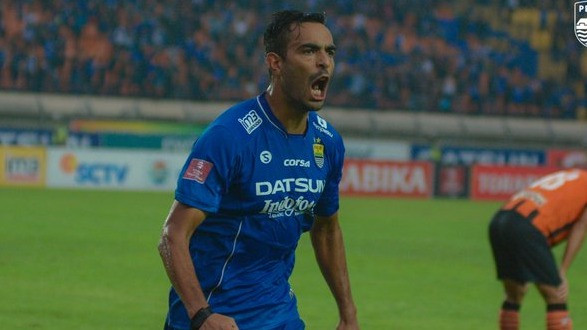 Playmaker Persib Bandung asal Argentina Marcos Flores