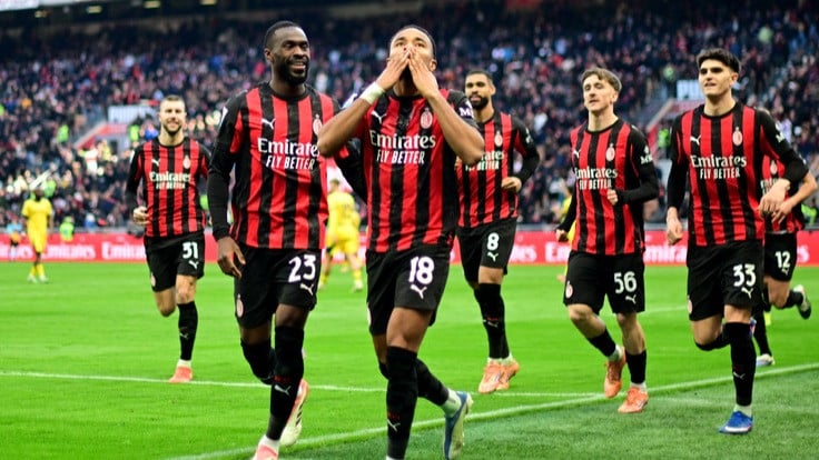 Seleberasi Pemain AC Milan, Christopher Nkunku di Liga Italia