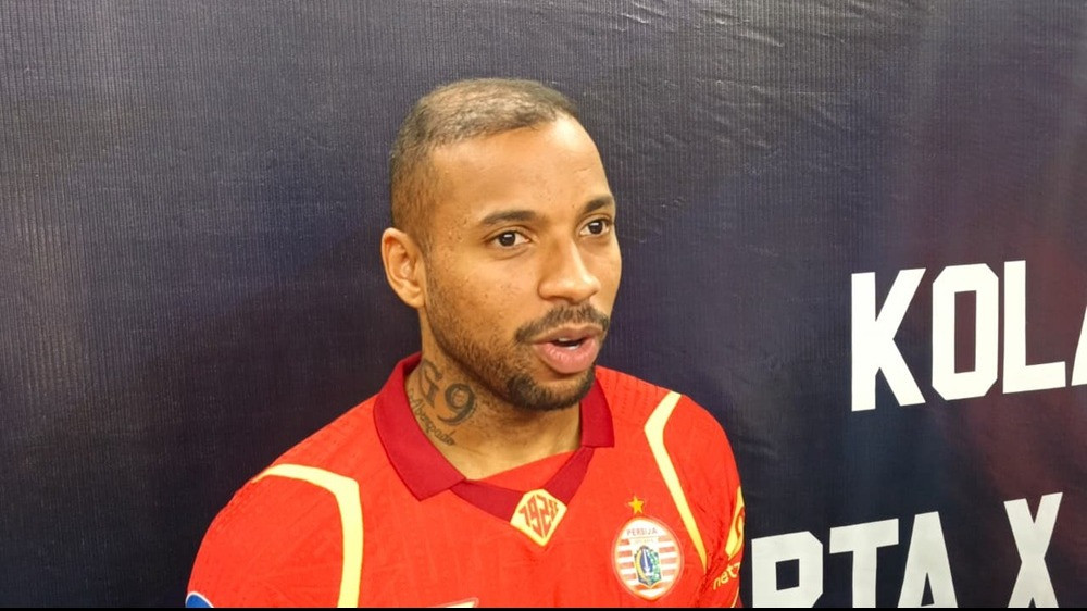 Striker Persija Jakarta Gustavo Almeida