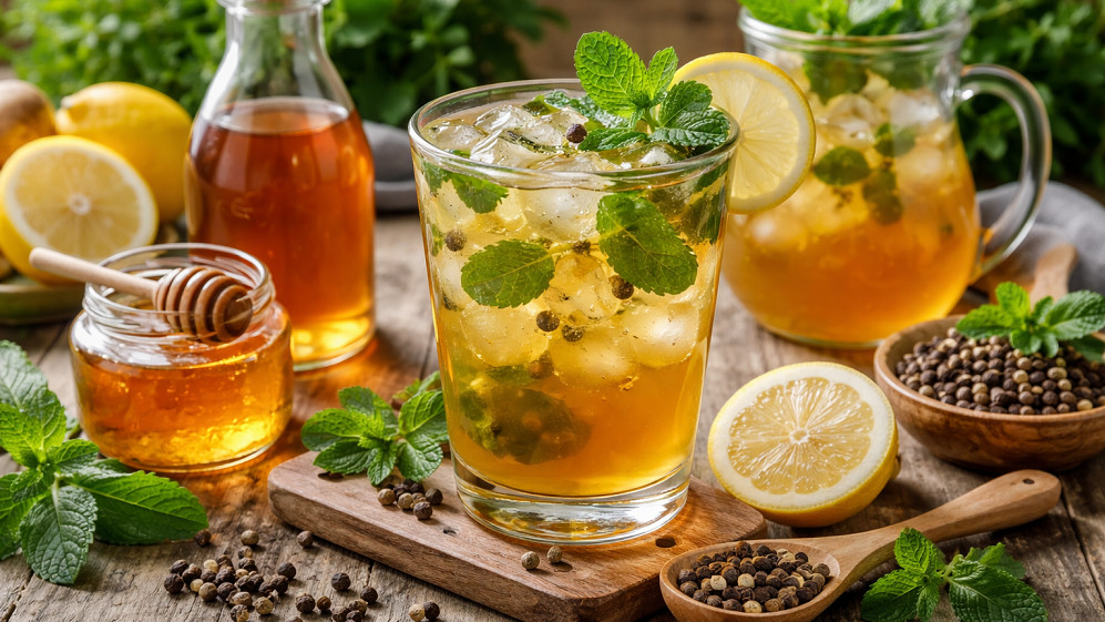 Ilustrasi minuman herbal