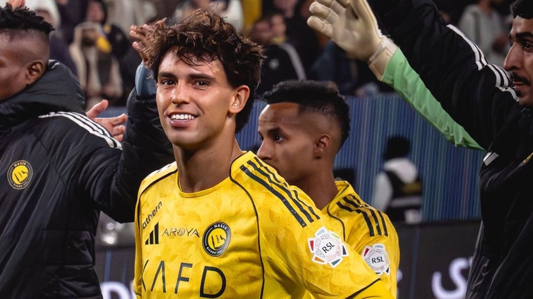 Joao Felix dalam laga Al Fateh vs Al Nassr, Minggu (15/2/2026)