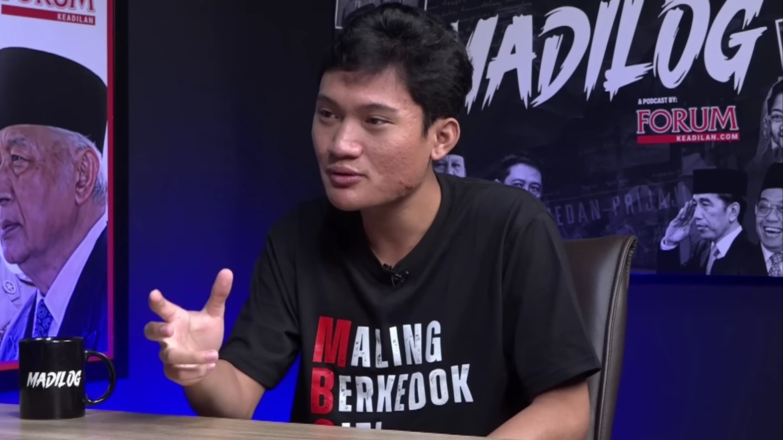 Ketua BEM UGM, Tiyo Ardianto
