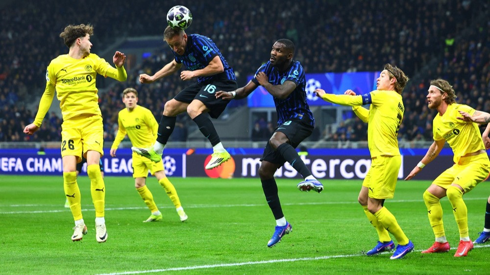 Inter Milan dikalahkan Bodo/Glimt 1-2