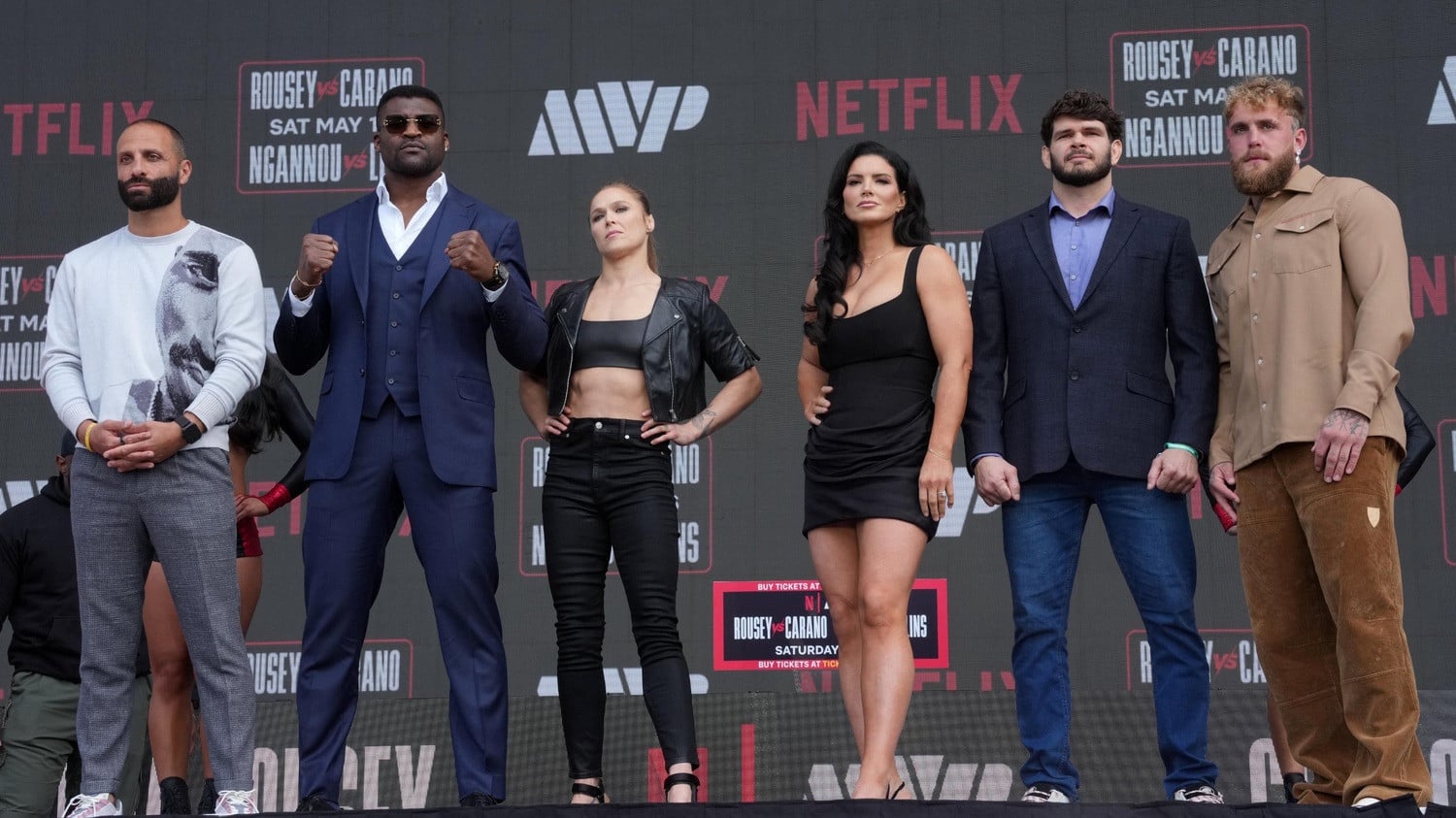 Para petarung di duel MMA, Ronda Rousey vs. Gina Carano