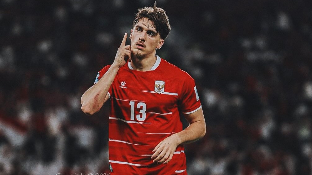 Striker Timnas Indonesia dan Persija Jakarta Mauro Zijlstra