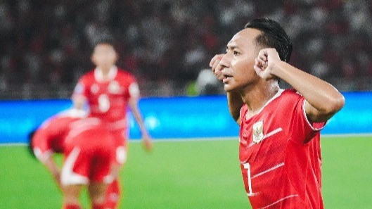 Pemain Timnas Indonesia Beckham Putra Nugraha