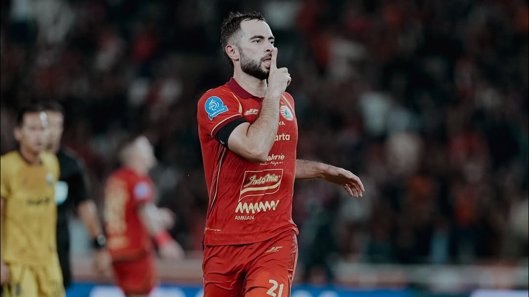 Pemain Persija Jakarta Jordi Amat