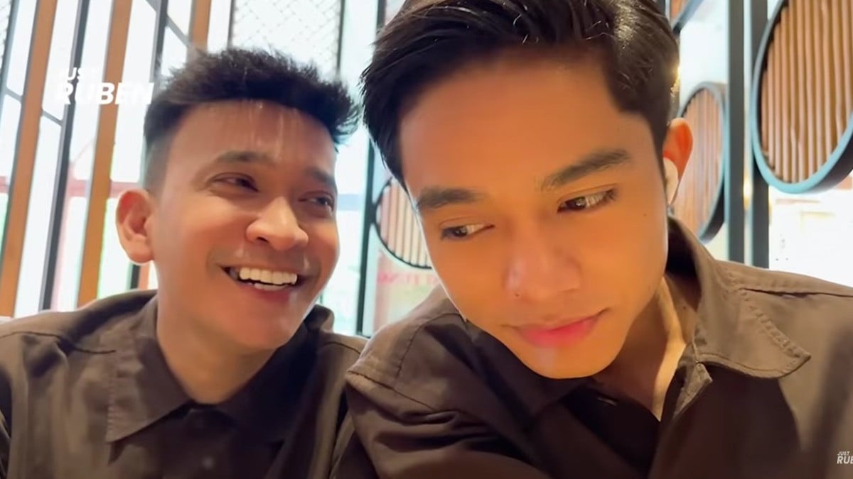 Ruben Onsu dan Betrand Peto atau Onyo