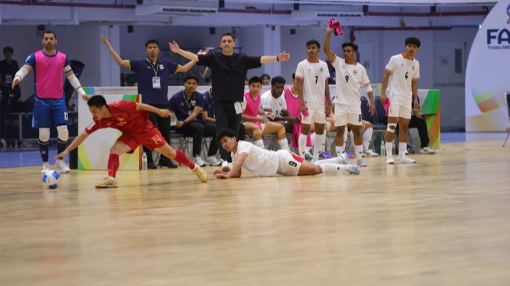 Pelatih Timnas Futsal Indonesia, Hector Souto, di Final Piala AFF 2026