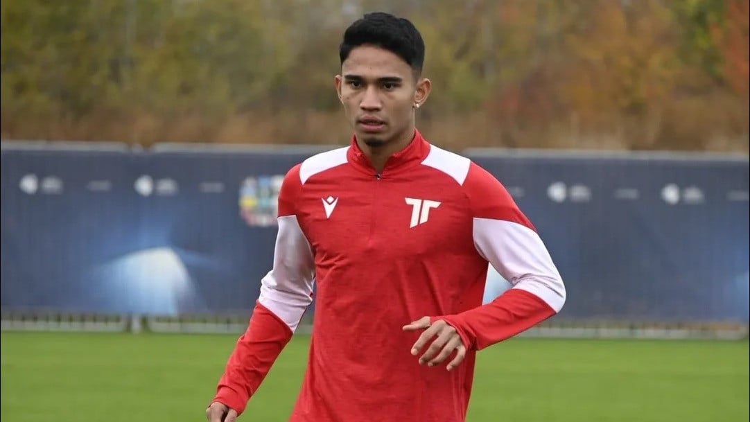 Pemain Timnas Indonesia Marselino Ferdinan kembali gabung latihan AS Trencin
