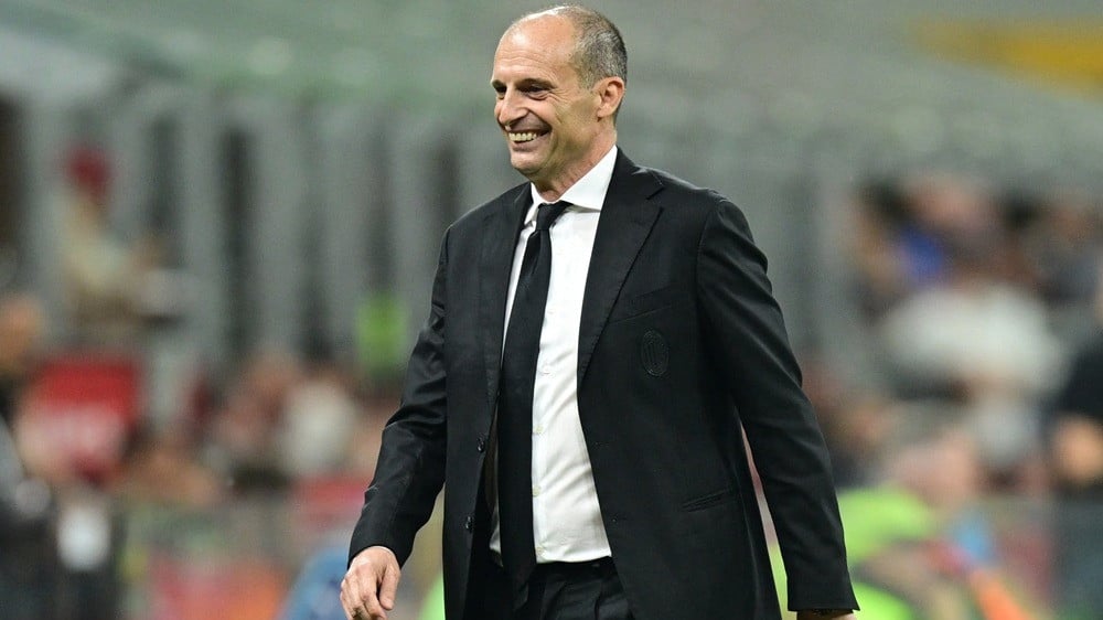 Pelatih AC Milan Massimiliano Allegri