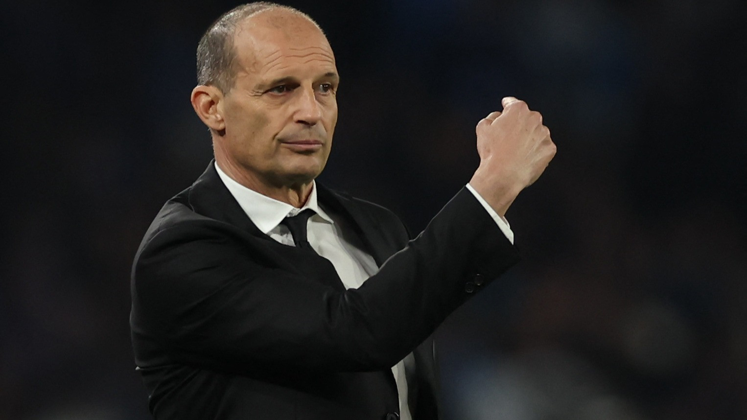 Pelatih AC Milan, Massimiliano Allegri saat Pimpin Laga