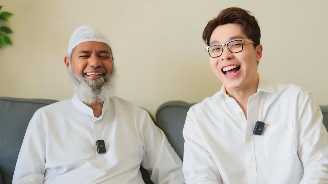 dr Richard Lee bersama Ustaz Zakir Naik