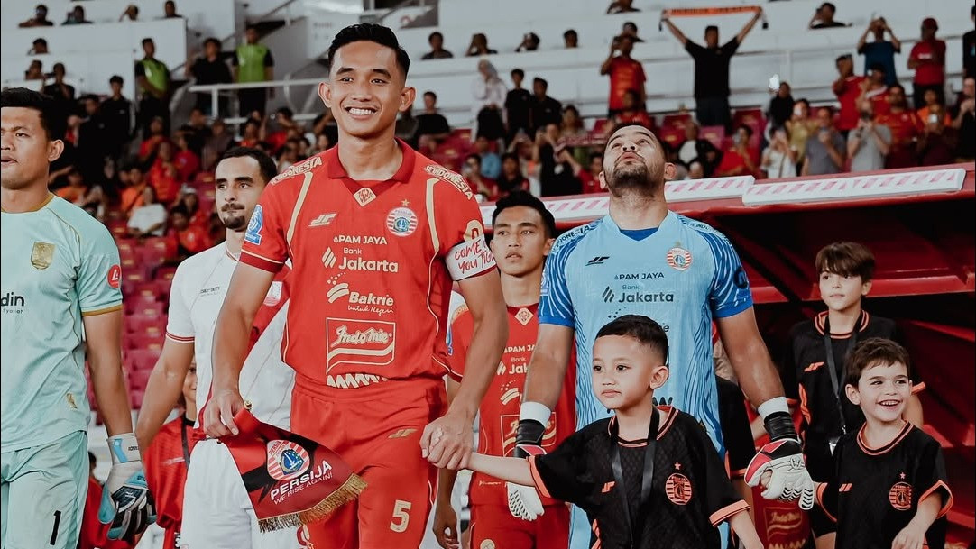 Kapten Persija Jakarta Rizky Ridho