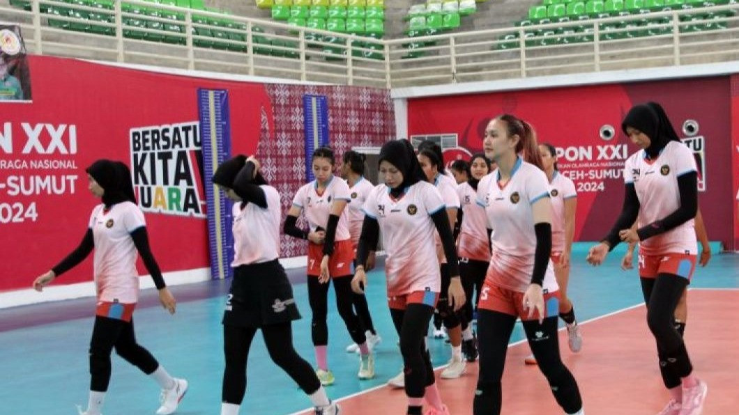 Timnas voli putri Indonesia jelang SEA Games 2025 Lalu