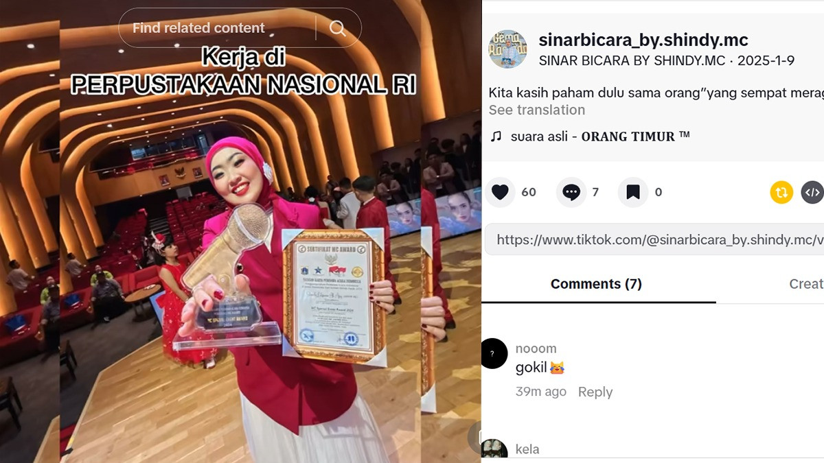Siapa Shindy Lutfiana? Ini Jejak Karier MC LCC MPR RI Kalbar yang Mendadak Viral
            - galeri foto