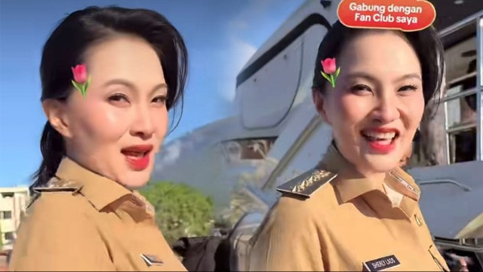 Pesan Gubernur Maluku Utara, Sherly Tjoanda sebelum apel pagi bikin ngakak