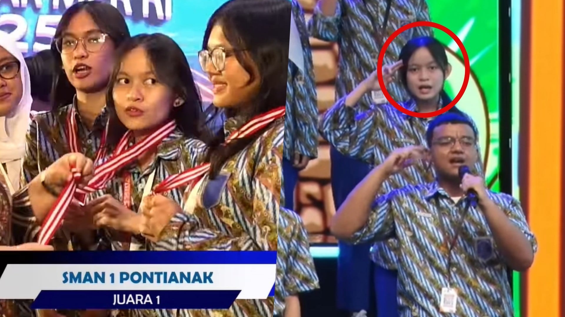 Josepha Alexandra atau Ocha, siswa SMAN 1 Pontianak saat mengikuti Lomba Cerdas Cermat (LCC) tingkat Provinsi Kalimantan Barat dan nasional tahun 2025 lalu