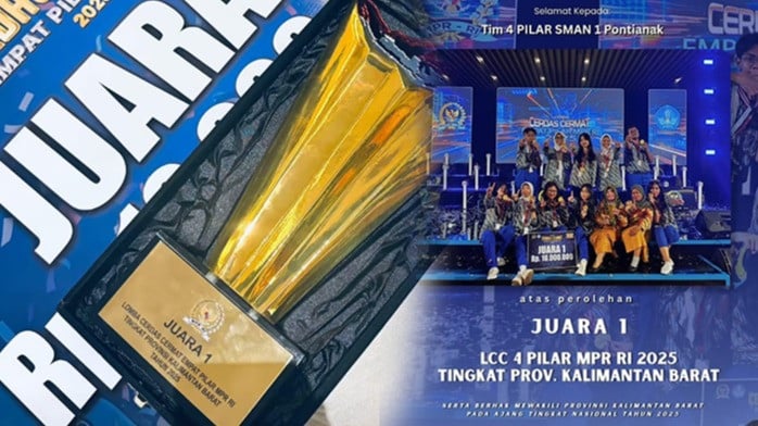 Siswinya Viral Setelah Tampil di LCC MPR Kalbar, SMAN 1 Pontianak Berpotensi Kebanjiran Pendaftar di SPMB 2026
            - galeri foto