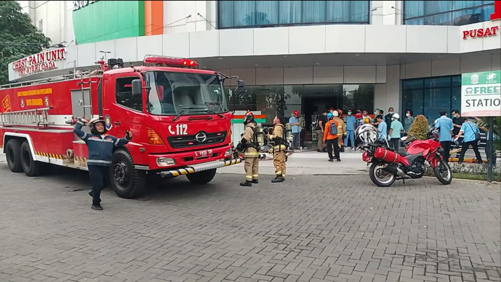 Gedung Jantung RSUD Dr Soetomo Terbakar, Satu Pasien Tewas dan Satu Kritis