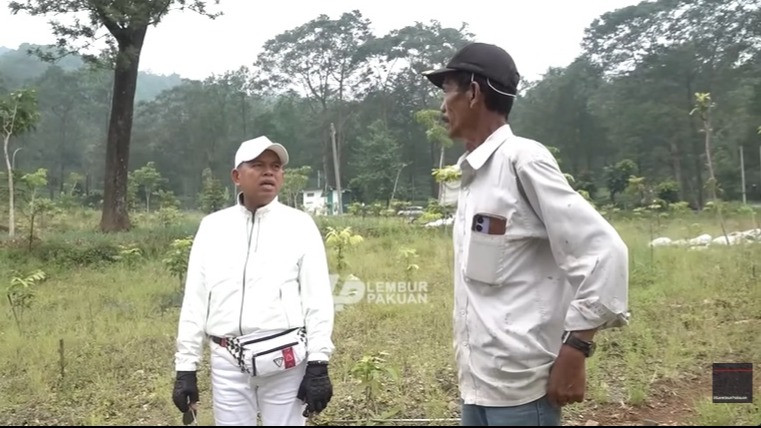 Gubernur Jawa Barat, Dedi Mulyadi melakukan inspeksi di Cianjur.