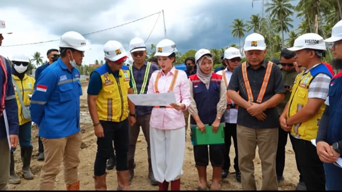 Gubernur Malut Sherly Tjoanda pantau sekolah rakyat di Halmahera Barat