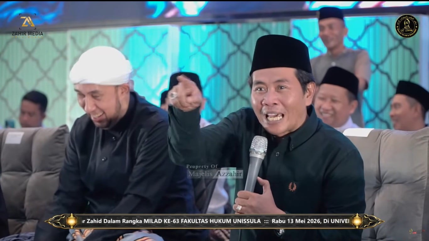 Habib Ali Abidin Assegaf dan KH Anwar Zahid
