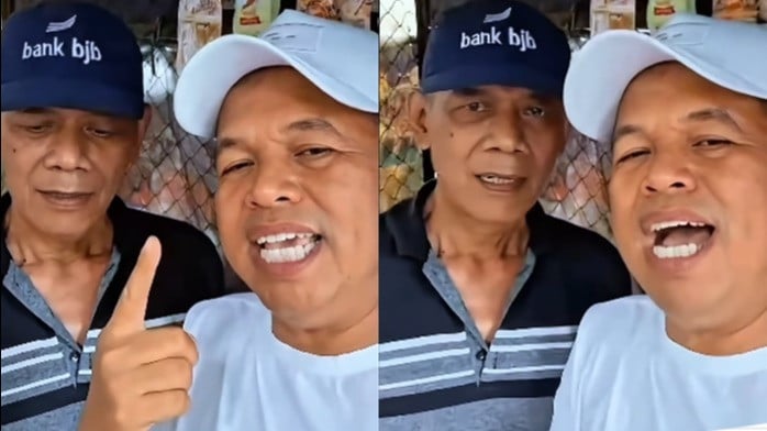 Pedagang di Pasar Cicadas dan Dedi Mulyadi
