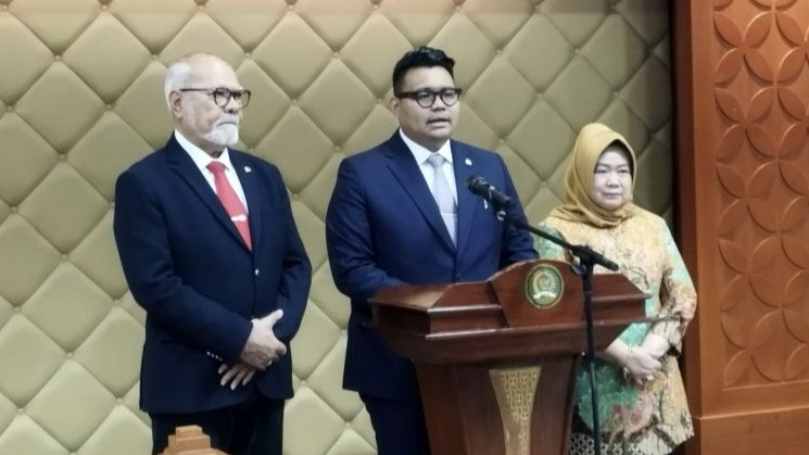 MPR melakukan Konferensi Pers terkait evaluasi Lomba Cerdas Cermat Empat Pilar