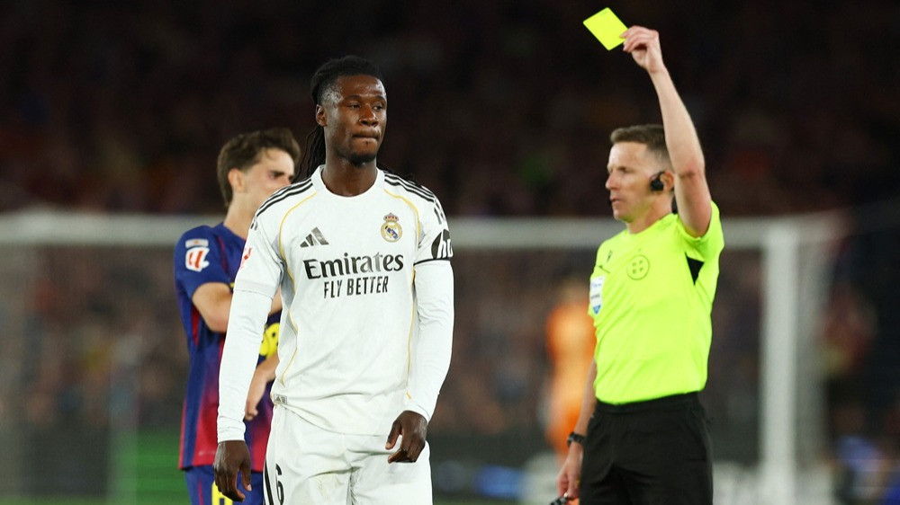 Gelandang Real Madrid Eduardo Camavinga