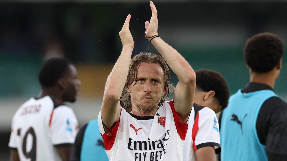 Luka Modric di AC Milan
