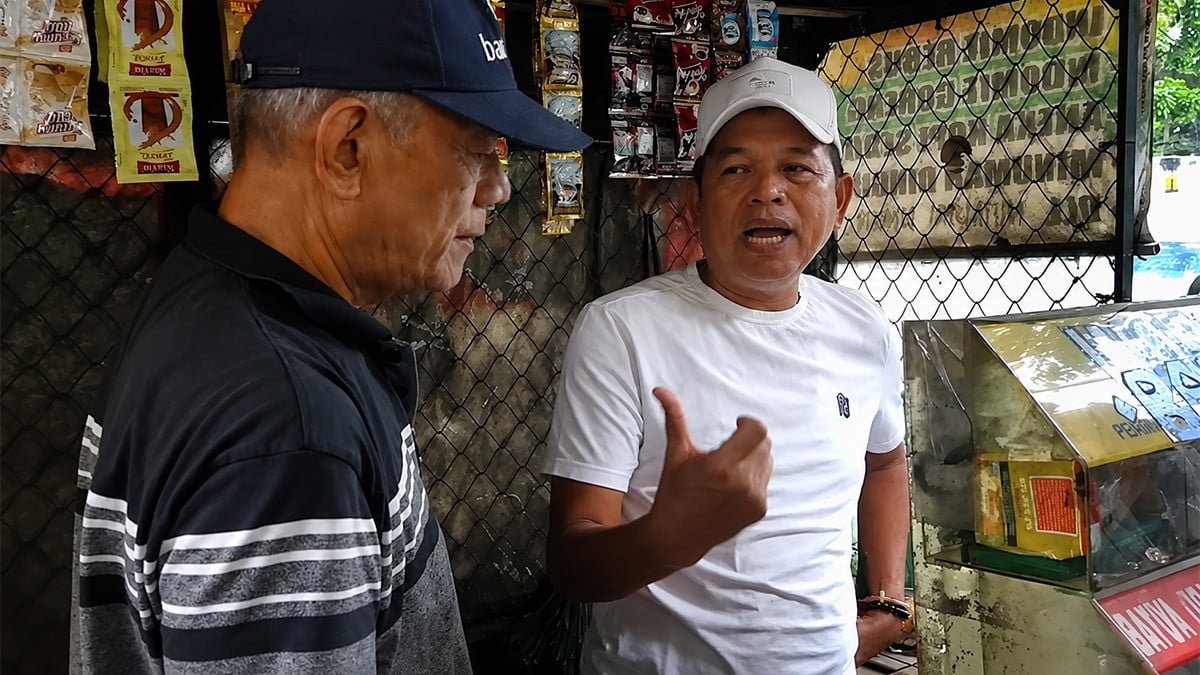 Dedi Mulyadi dan Pedagang Kaki Lima