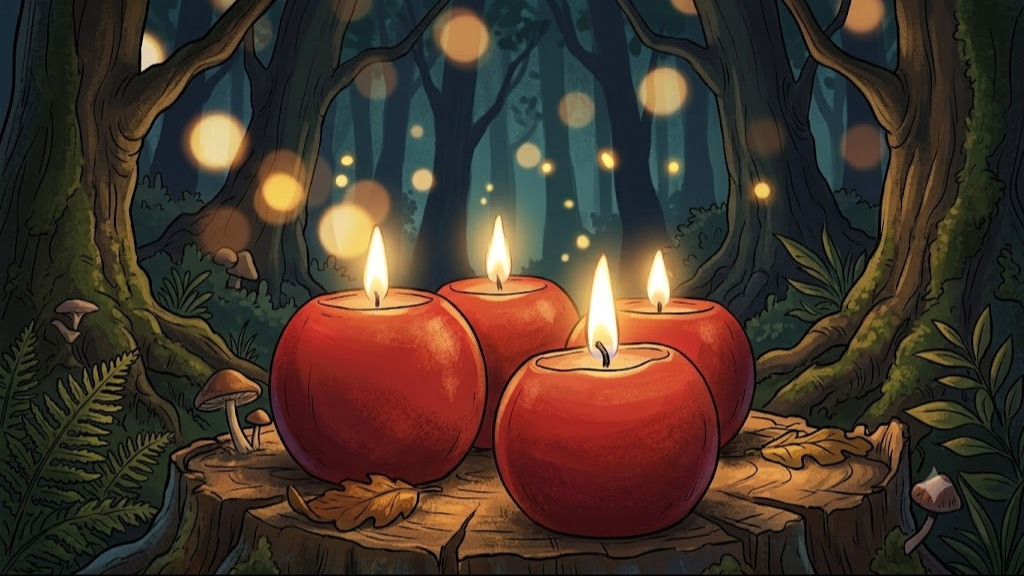 Ilustrasi Lilin di Tengah Kegelapan (Pesugihan)