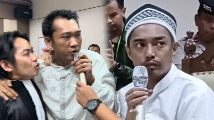 Ririn Rifanto & Priyo Bagus Setiawan, terdakwa kasus pembunuhan satu keluarga Haji Sahroni di Paoman, Indramayu