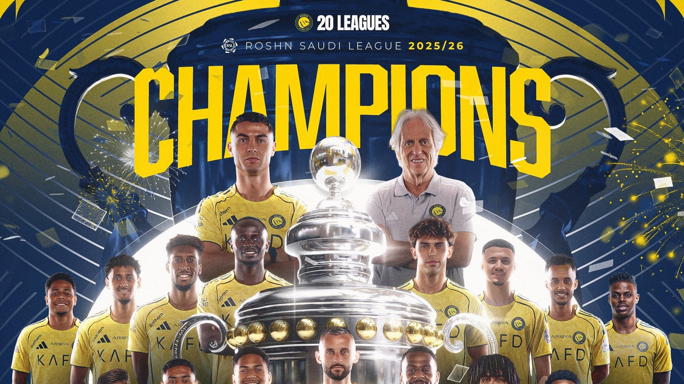 Al Nassr menjuarai Liga Pro Saudi 2025/2026