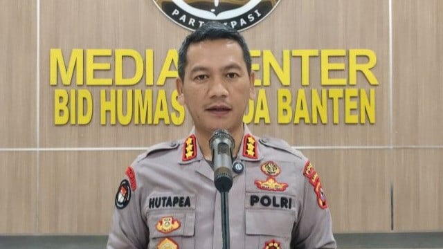 Kabid Humas Polda Banten, Kombes Pol Maruli Ahiles Hutapea, di Serang, Kamis (21/5/2026).