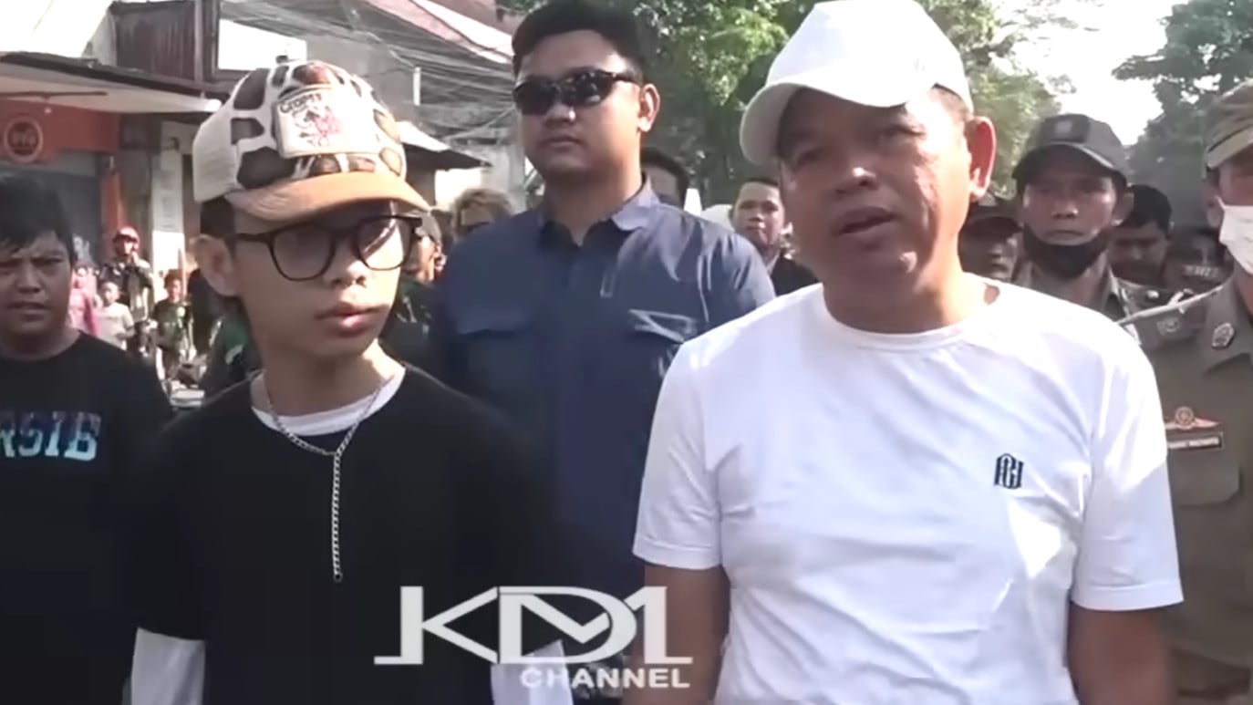 Anak muda laporkan dugaan kios penjual obat terlarang di Cicadas ke Dedi Mulyadi