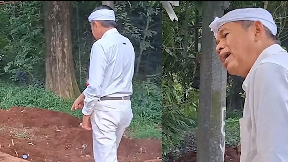 Dedi Mulyadi Murka trotoar baru jadi korban proyek galian