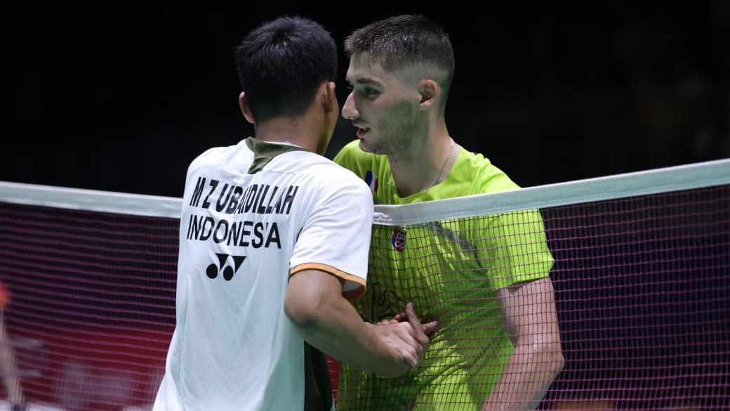 Tunggal Putra Indonesia, Mohammad Zaki Ubaidillah dan Tunggal Putra Prancis, Christo Popov