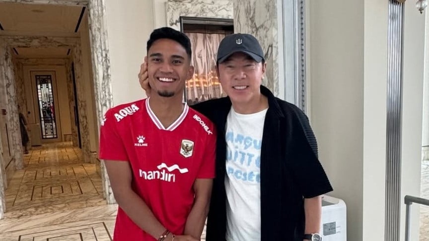 Marselino Ferdinan dan Shin Tae-yong