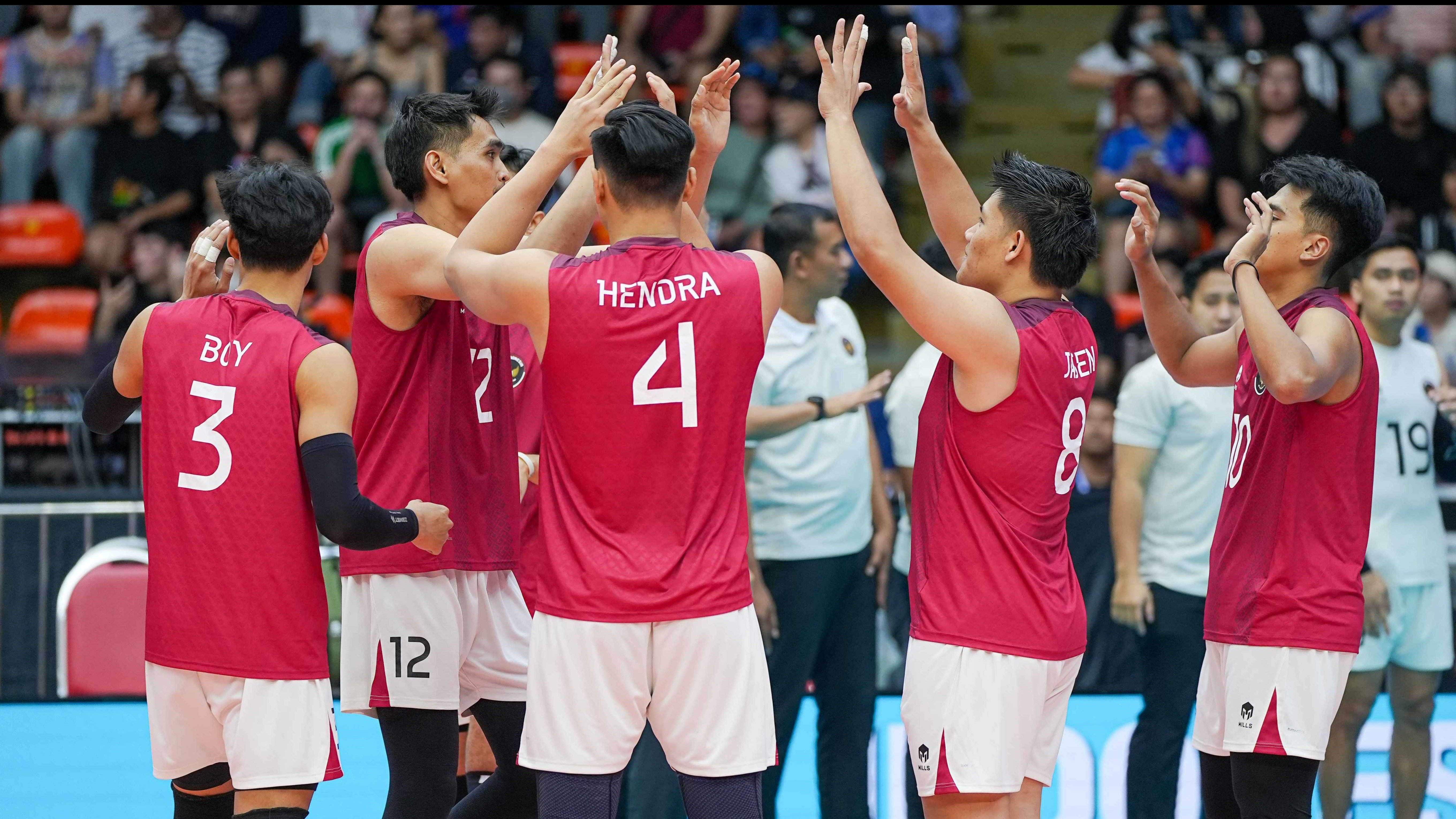 Timnas Voli Indonesia vs Thailand di SEA Games 2025