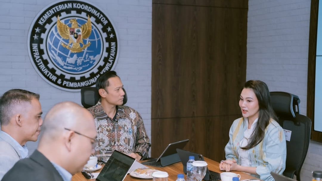 Gubernur Malut Sherly Tjoanda bertemu Menko Infrawil Agus Harimurti Yudhoyono (AHY)