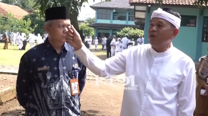 Gubernur Jawa Barat Dedi Mulyadi tegur kepala sekolah SMKN 2 Subang