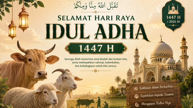 Ilustrasi Idul Adha 1447 H