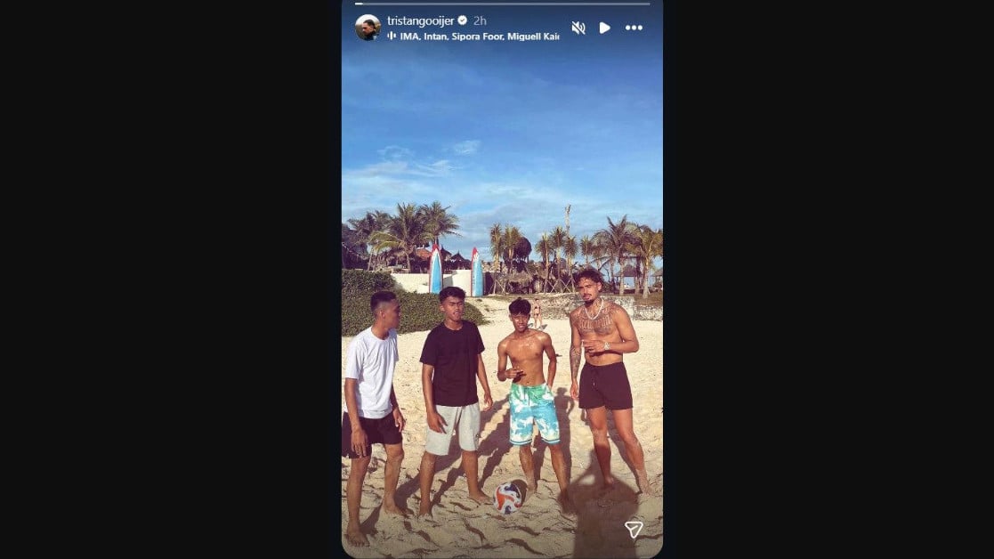 Unggahan Tristan Gooijer di Bali