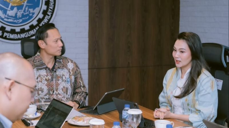 Sherly Tjoanda dan Menteri AHY