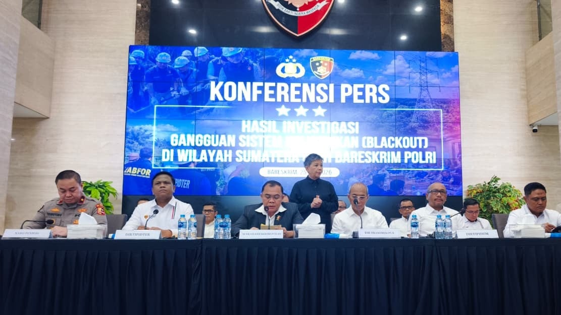 Misteri Blackout Sumatra Terungkap! Bareskrim Pastikan Bukan Sabotase