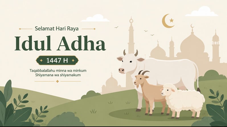 Ilustrasi Idul Adha 1447 H