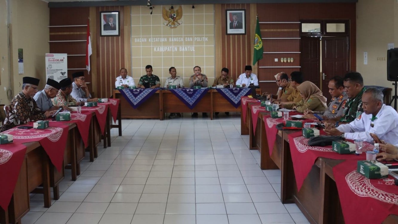 Mediasi merespon polemik pembubaran paksa ibadah jemaat GMS oleh FJI yang dipimpin oleh Kapolres Bantul, Senin (25/5/2026).